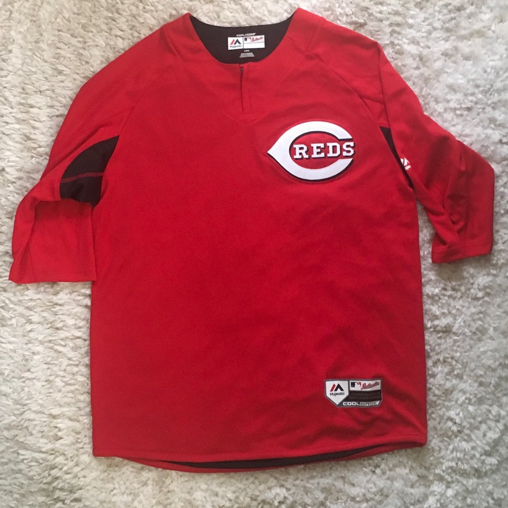 Majestic Cincinnati Reds MLB replica batting practice jersey